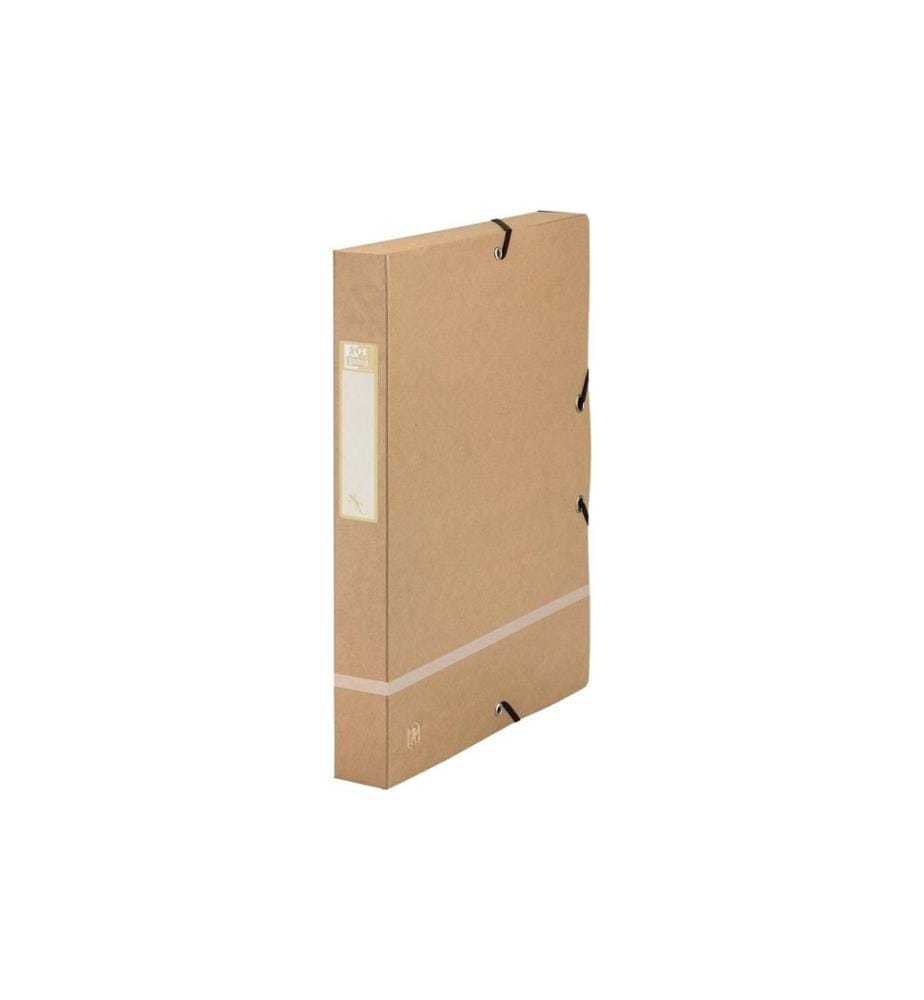 Oxford Dossier Boîte de collecte A4, beige