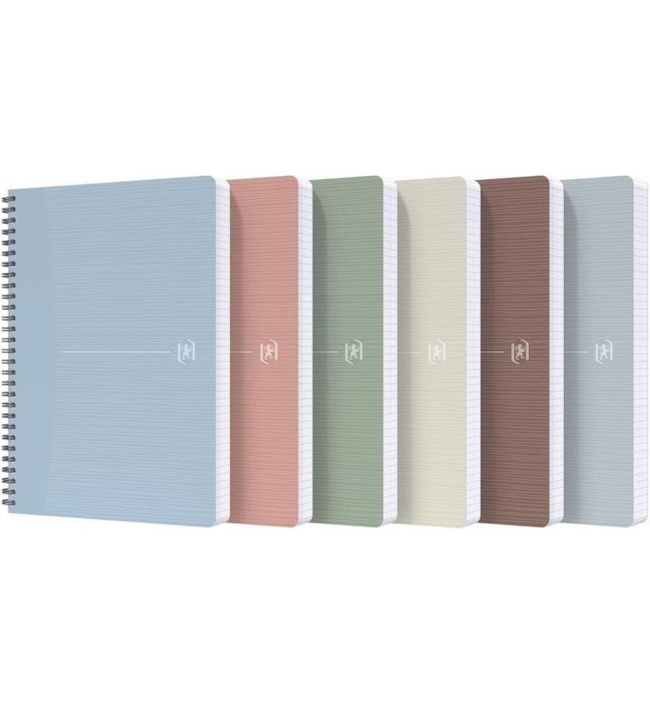 Oxford Carnet de notes A5, ligné , assorti
