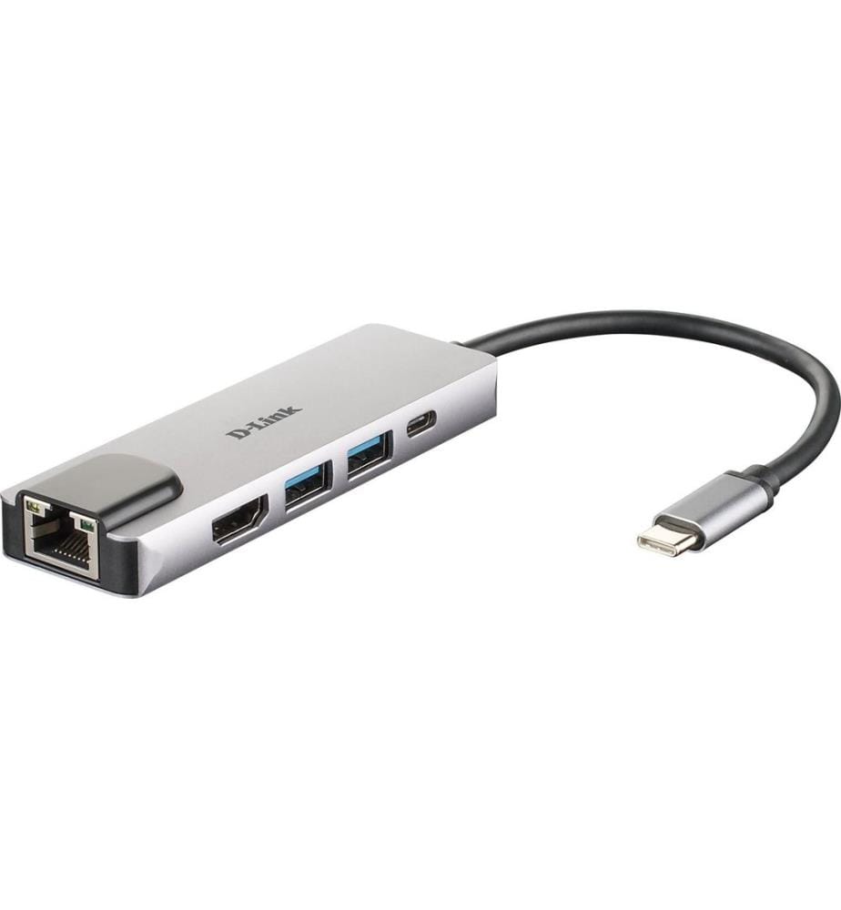 D-LINK - Station d'accueil DUB-M520 Connecteur de chargement HDMI/RJ45/USB3.0/USB-C