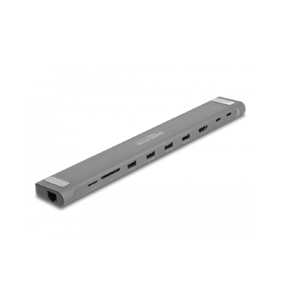 DELOCK - Station d'accueil USB-C 87895 HDMI/USB-A/USB-C/LAN/PD 3.0