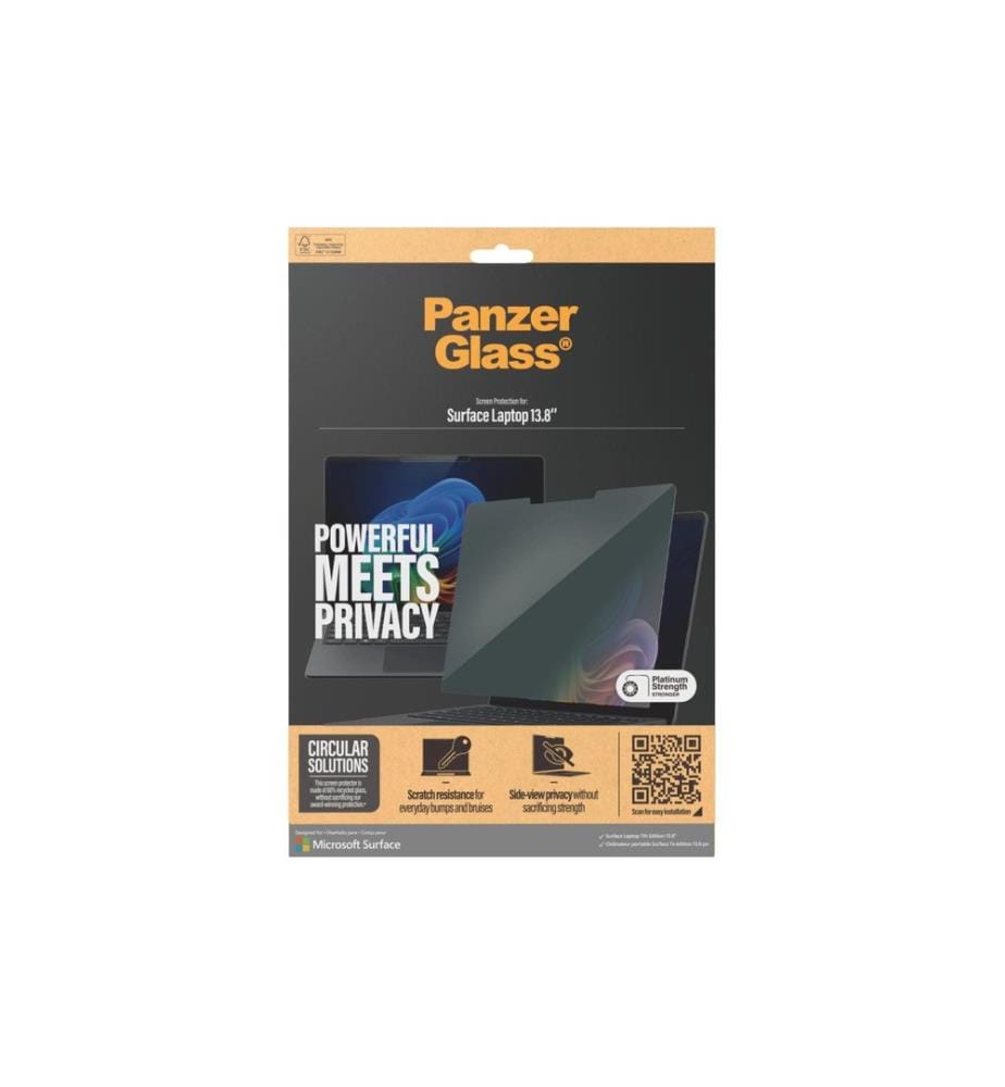 PANZERGLASS - Ultra Wide Fit Privacy Surface Laptop 7. Edition 13.8