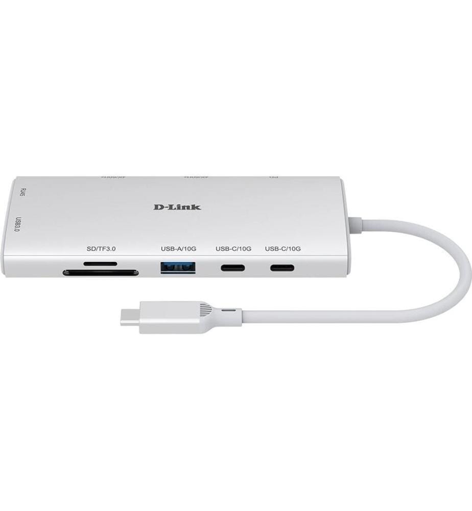D-LINK - Station d'accueil DUP-A01 Hub USB-C 10-In-1