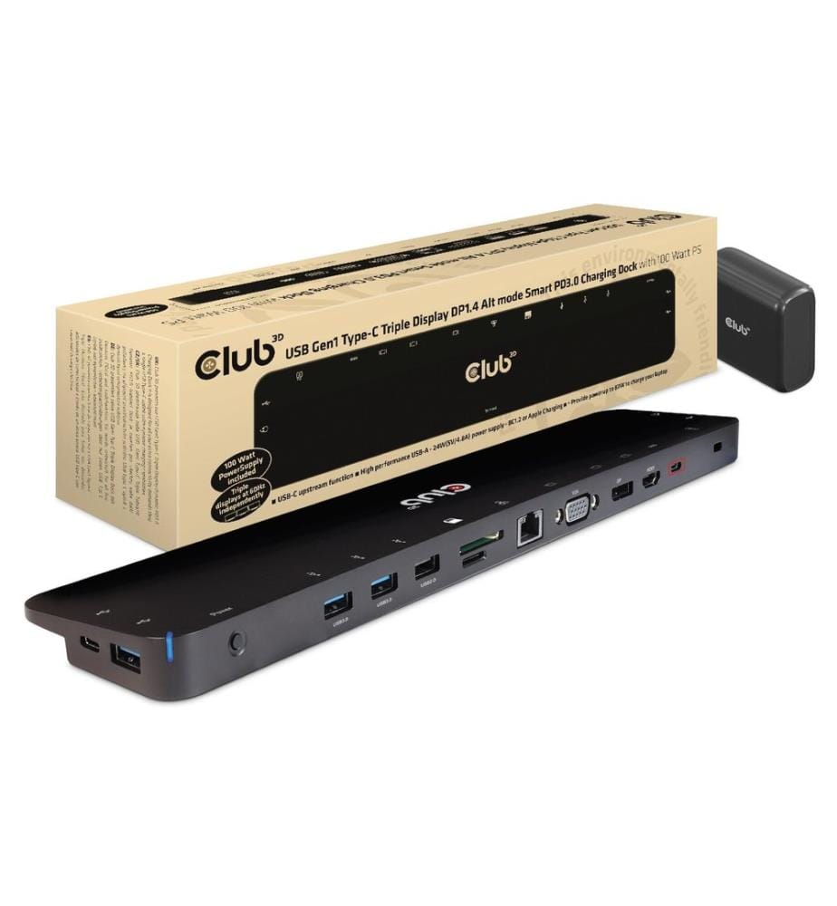 Club 3D - Station d'accueil CSV-1565