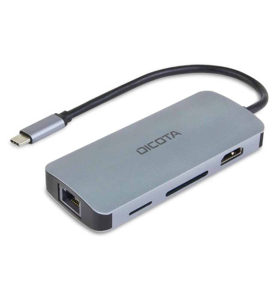 Dicota Dockingstation - Station d'accueil USB-C 8-en-1 PD 100W