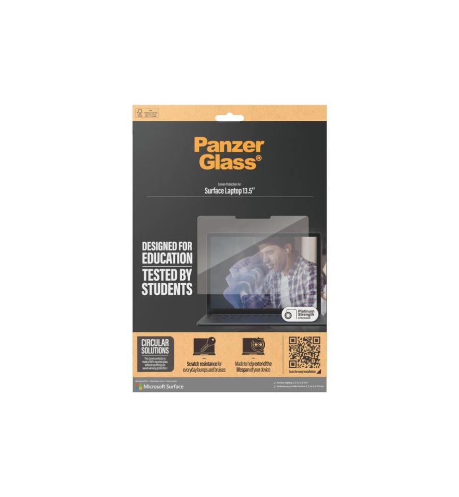 PANZERGLASS - Film pour écran Surface Laptop 13.5 2 / 3 / 4 / 5 / 6