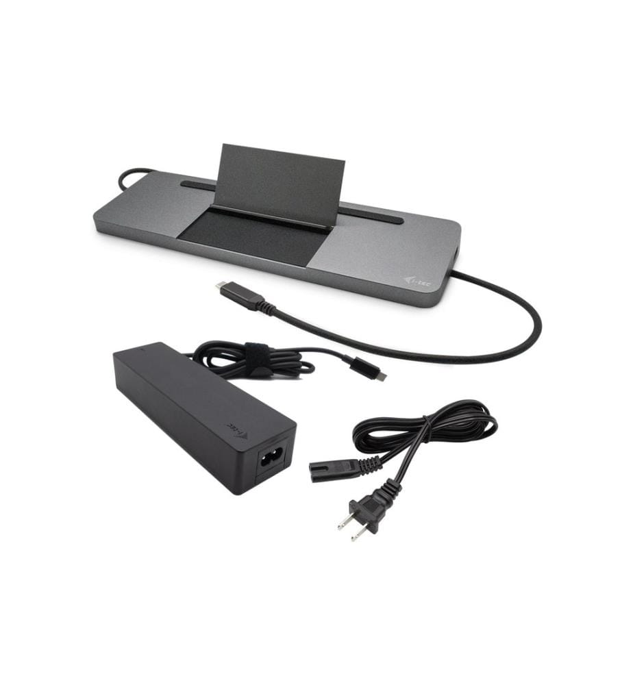 I-TEC - Station d'accueil USB-C 3x 4K, PD 85 W + chargeur universel 100 W