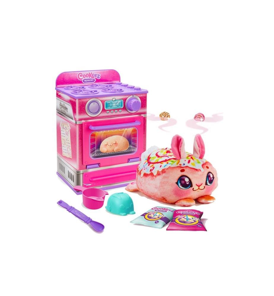 MOOSE - Peluche fonctionnelle Cookeez Makery four aqua cannelle assorti