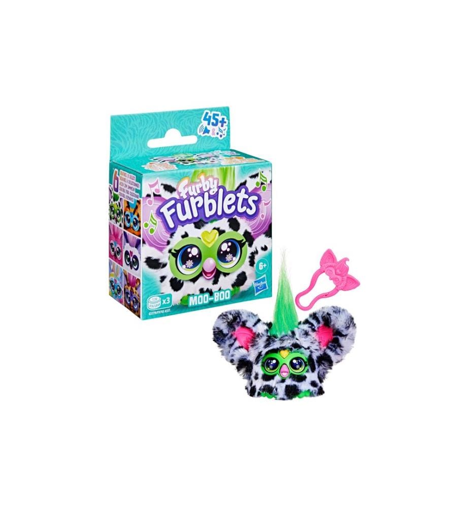 Furby - Peluche fonctionnelle Furblets Moo Boo