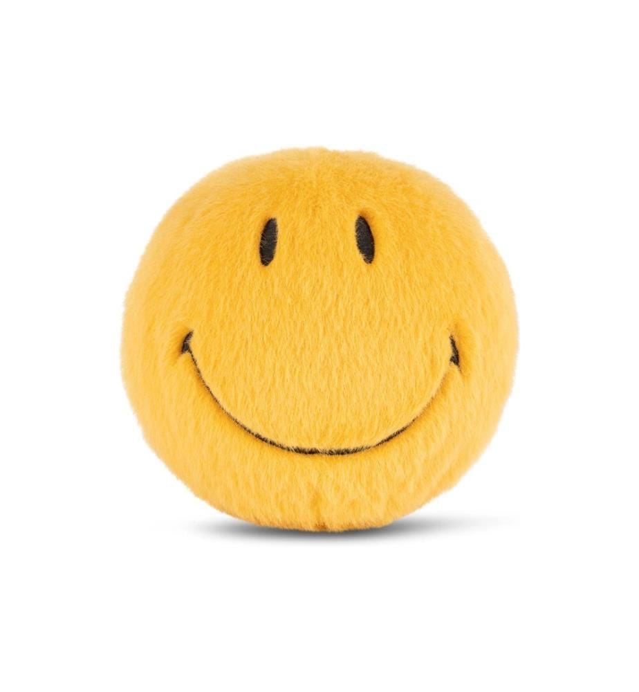 Bon Ton Toys - Peluche Smiley ECO Fuzzy Jaune 13 cm