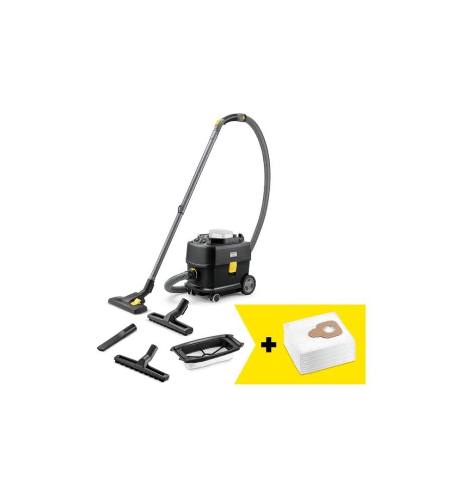 Kärcher Professional - Aspirateur sans fil à sec T 10/1 Bp Adv Hepa Go!Further (UE)