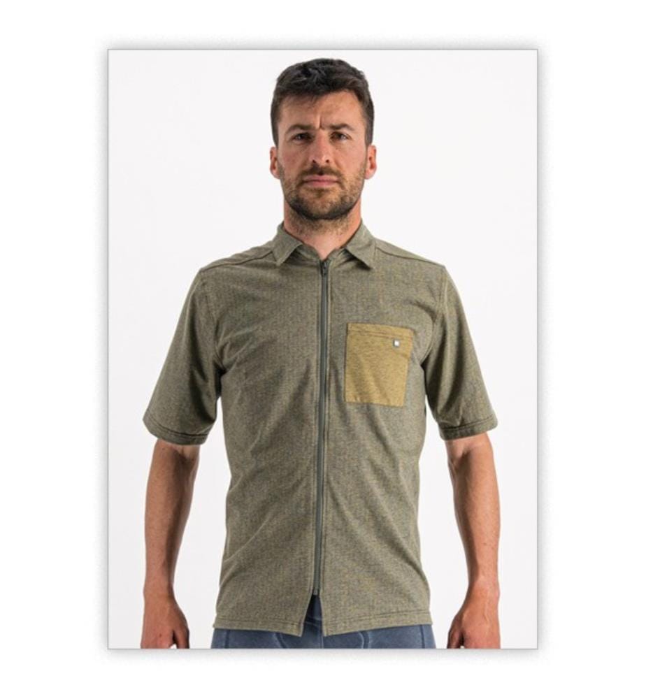 Chemise indigo - Scarabée - Kaki