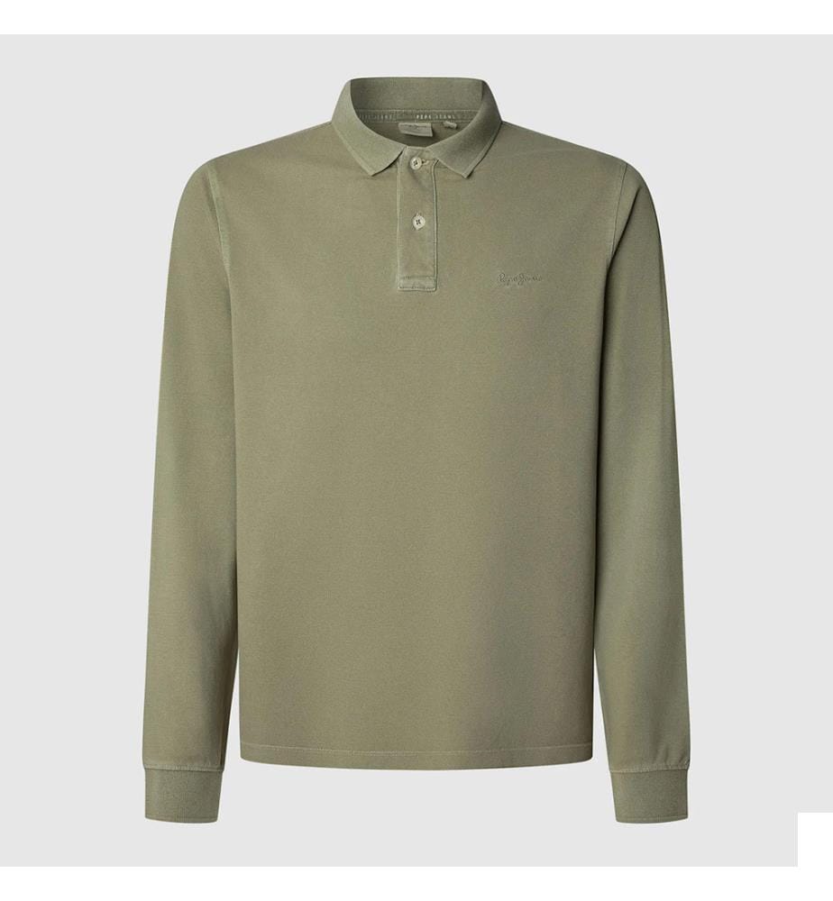 Polo New Oliver Gd Ls - Vert militaire