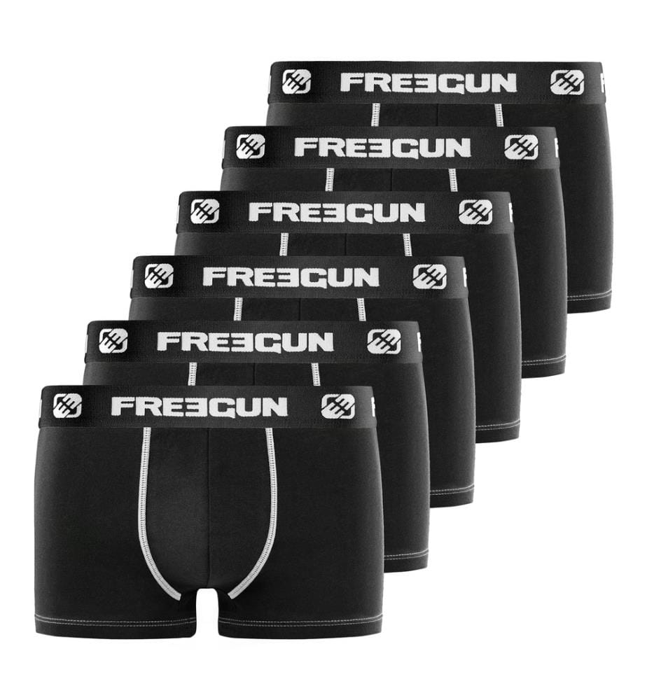 Lot de 6 Boxers - Noir
