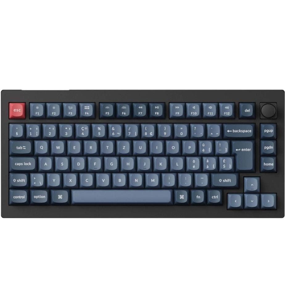 Keychron - Clavier de gaming V1 Max Black Red Switch