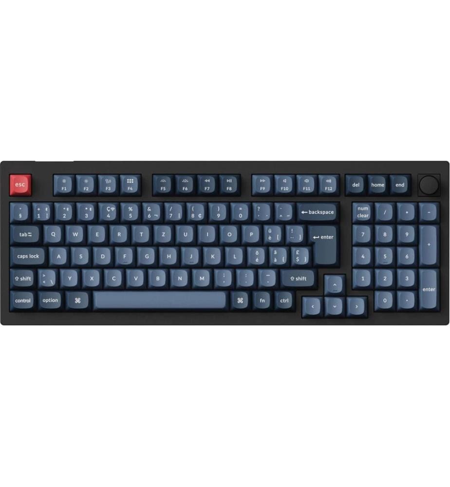 Keychron - Clavier de gaming V5 Max Black Red Switch