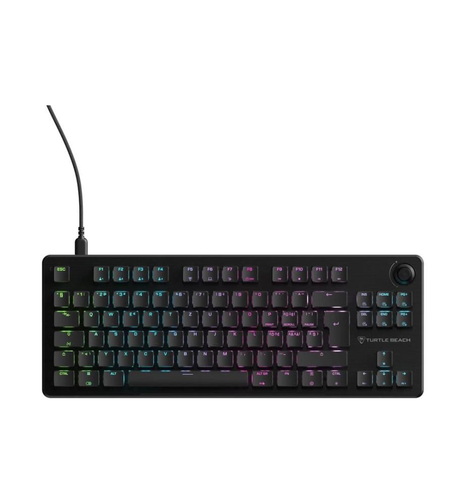 TURTLE BEACH - Clavier de gaming Vulcain II TKL RGB Noir