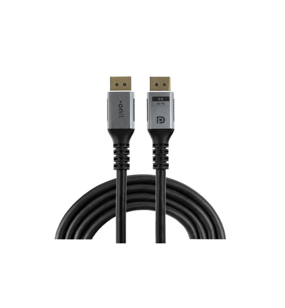 ONIT - Câble Premium DisplayPort - DisplayPort, 8K/60 Hz, 1.5 m