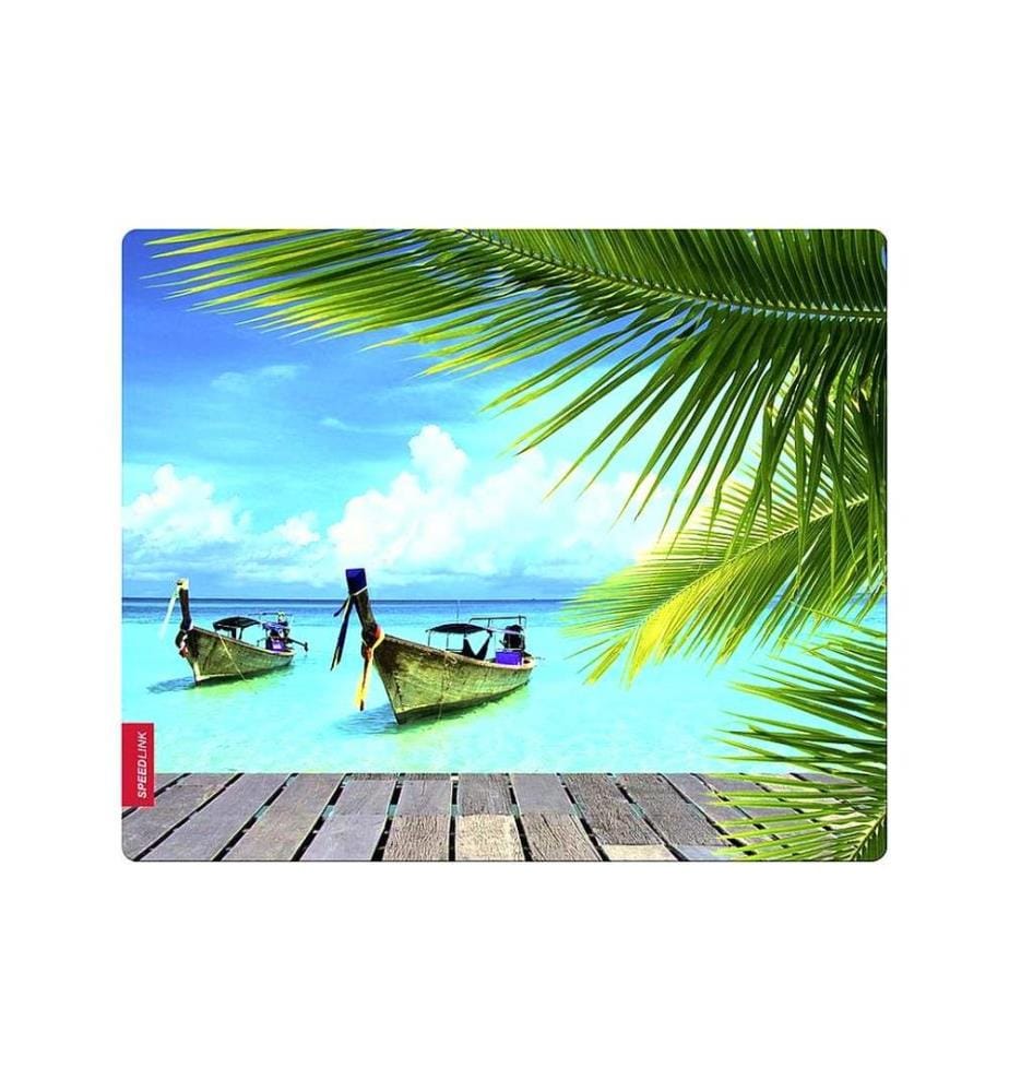 SPEEDLINK - Tapis de souris imprimé Silk Paradise Multicolore