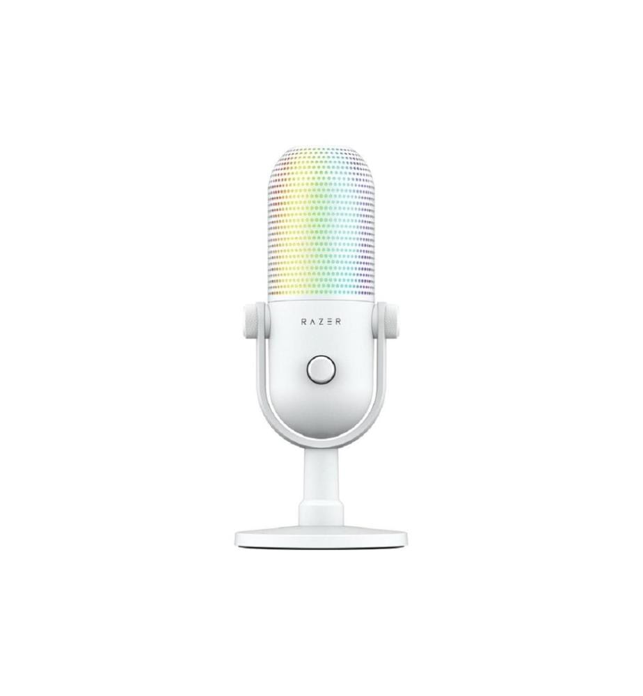 RAZER - Microphone à condensateur Seiren V3 Chroma Blanc