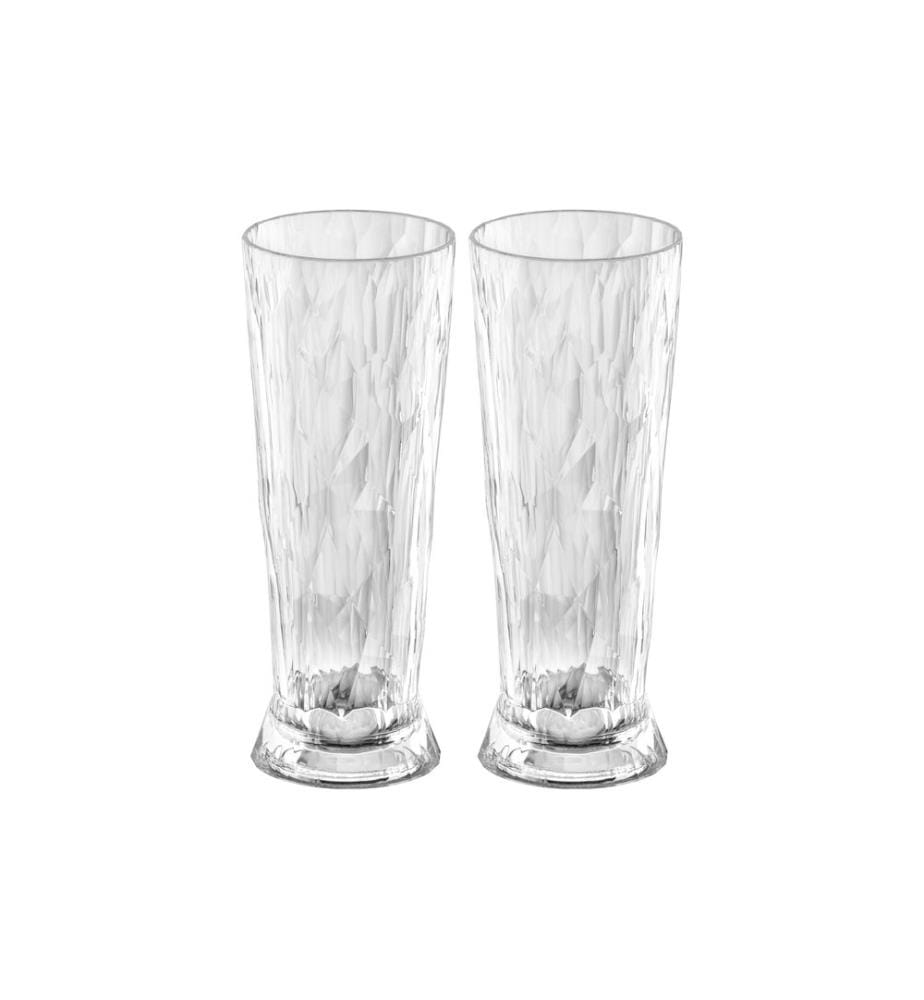 KOZIOL - Verre à bière Superglas Club No. 11, 500 ml, 2 Pièce/s,