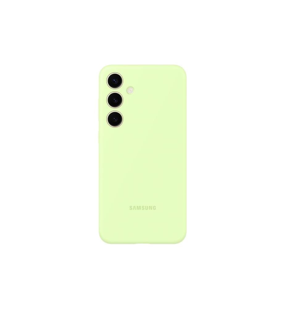 SAMSUNG - Coque arrière Silicone Galaxy S24+ Vert