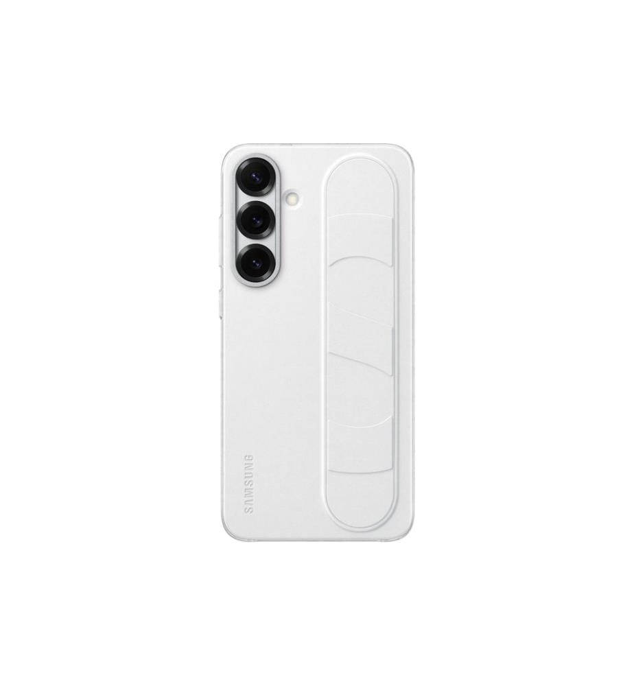 SAMSUNG - Coque arrière Standing Grip Galaxy S25+ Blanc