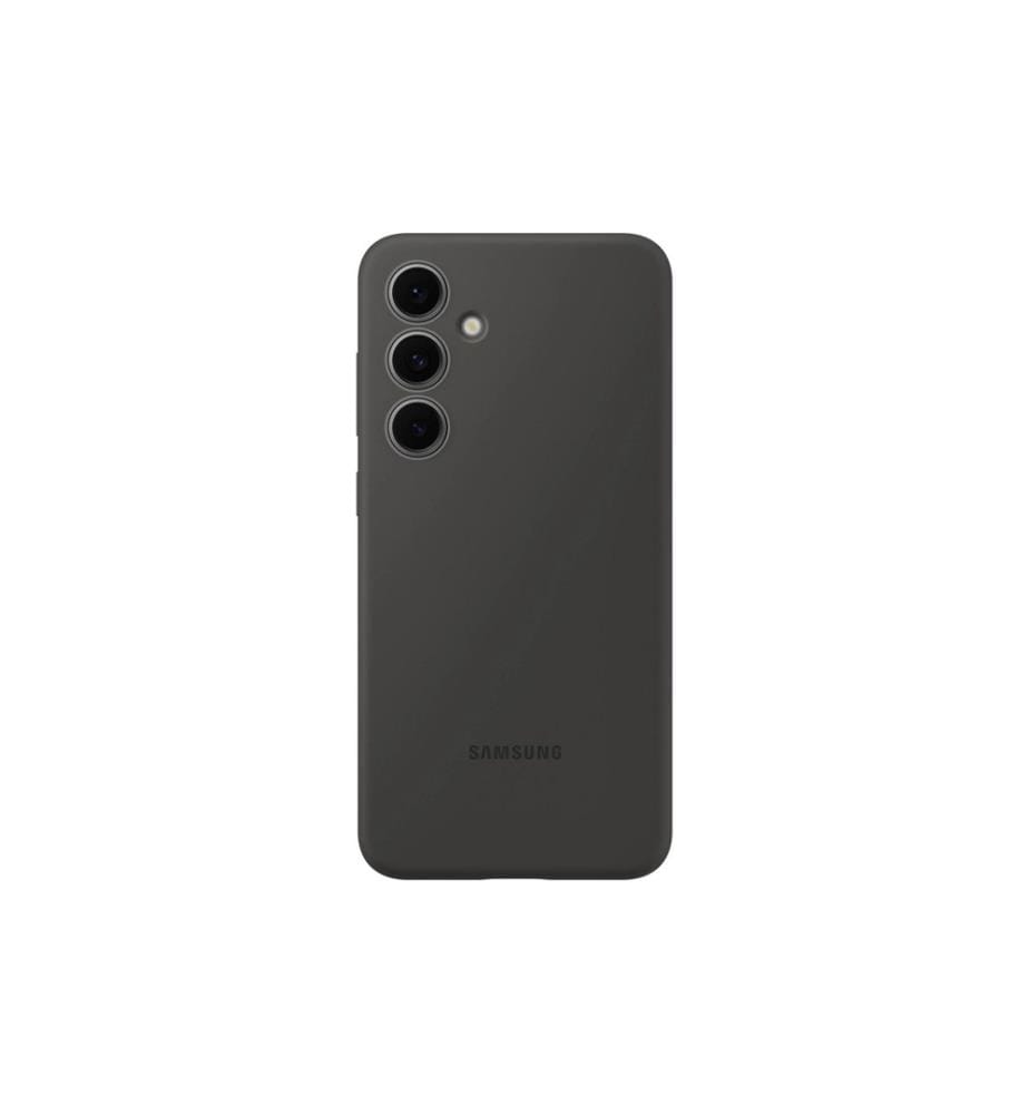 SAMSUNG - Coque arrière Silicone Case Galaxy S24 FE Noir