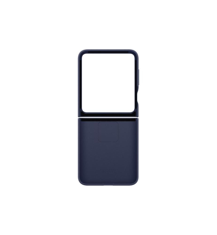 SAMSUNG - Coque arrière Silicone Galaxy Z Flip6 Navy