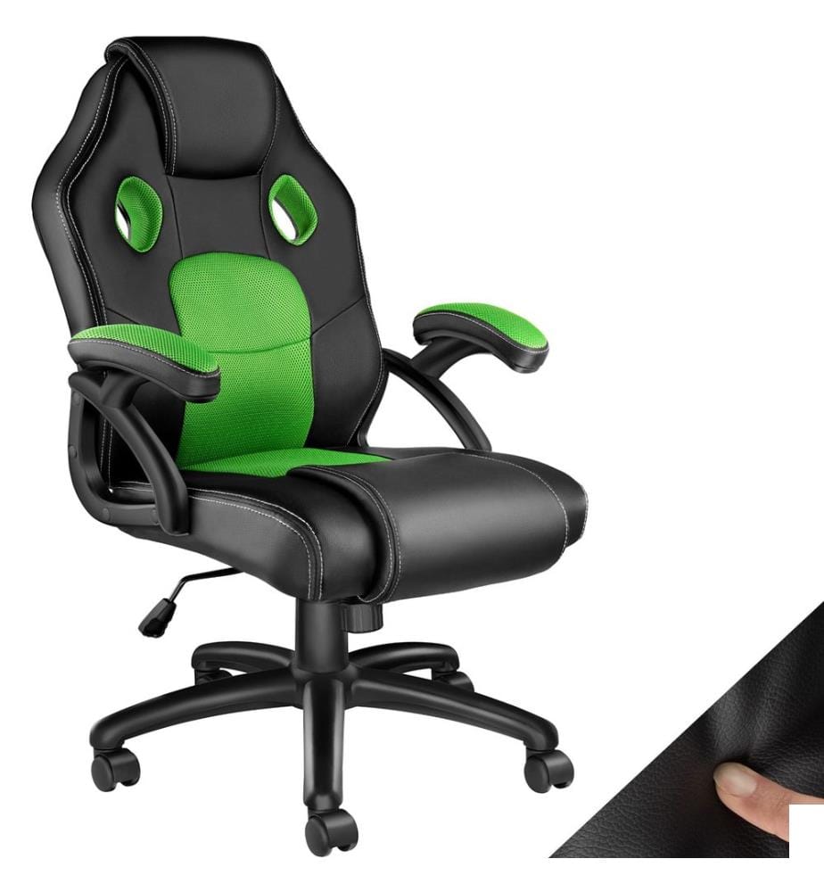 Chaise gamer MIKE - noirvert
