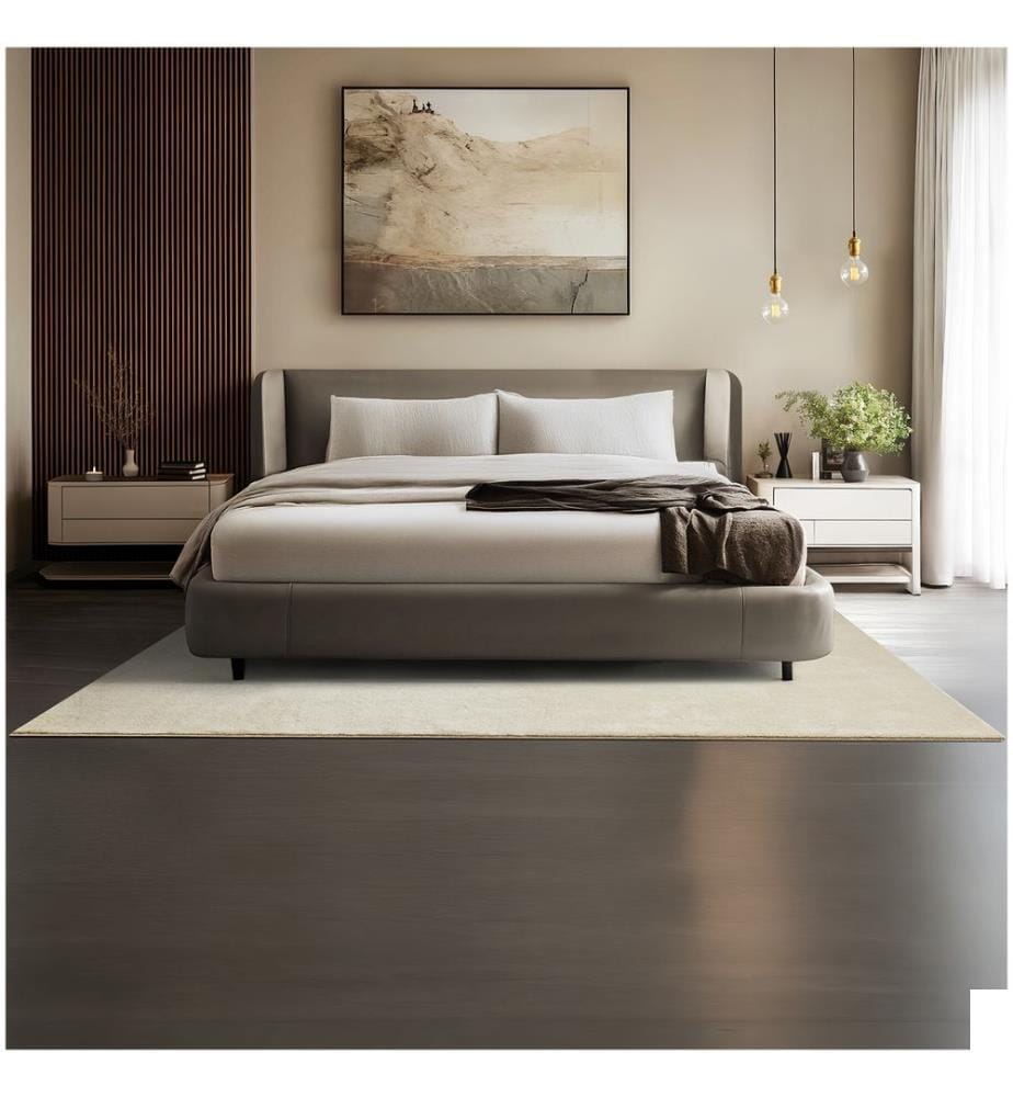 Tapis à poils ras SOFT ZONE - beige, 160 x 230 cm