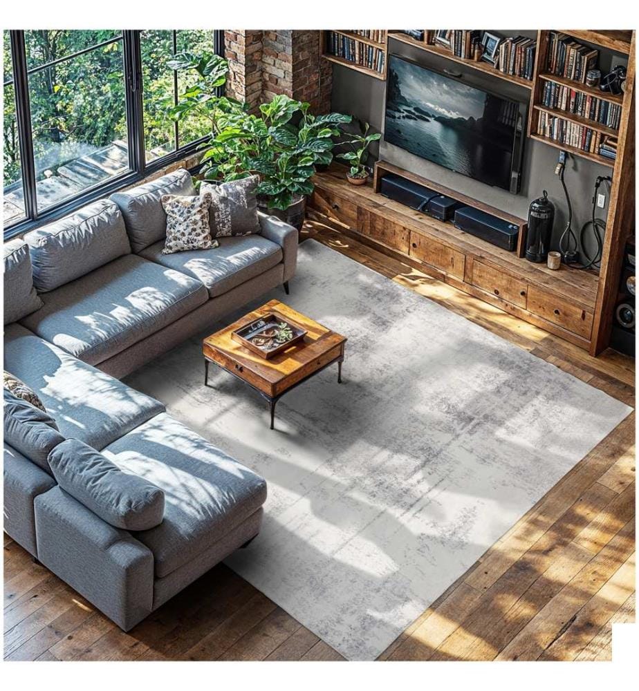 Tapis design vintage NADIRA à poils courts - 240 x 340 cm