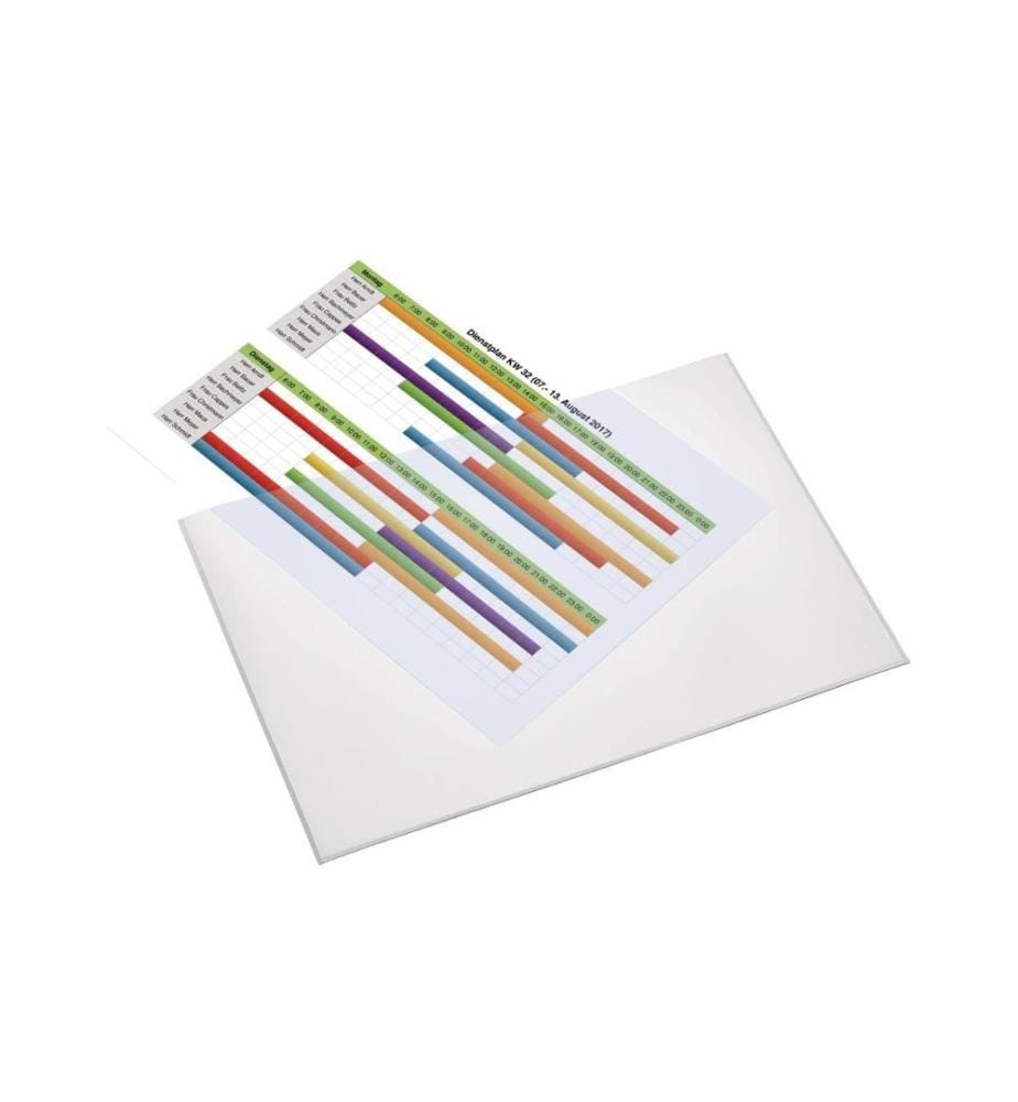 MAGNETOPLAN - Pochette transparente pour document A4 paysage Blanc