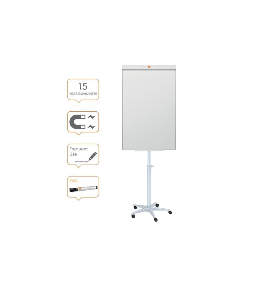 NOBO - Impression Pro Flipchart Mobile Acier, magnétique