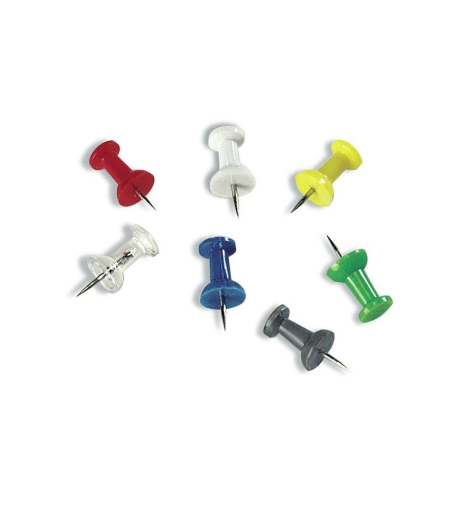 BI-OFFICE - Punaise Memoboard 200 pièces colorées