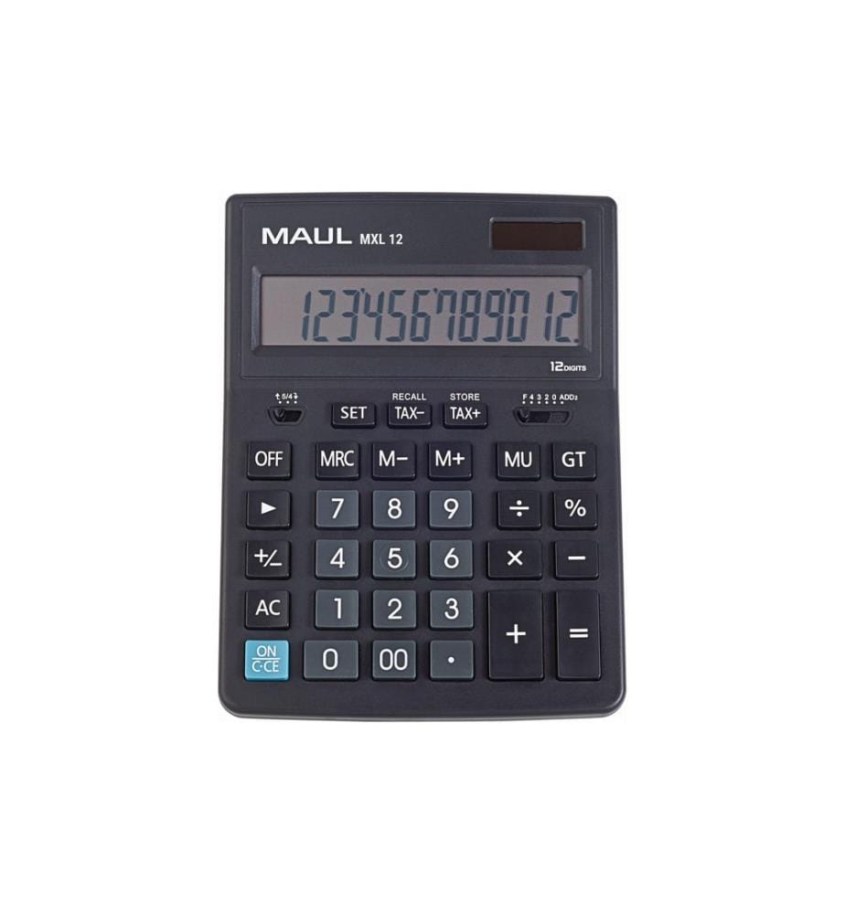 MAUL - Calculatrice MXL12 Noir