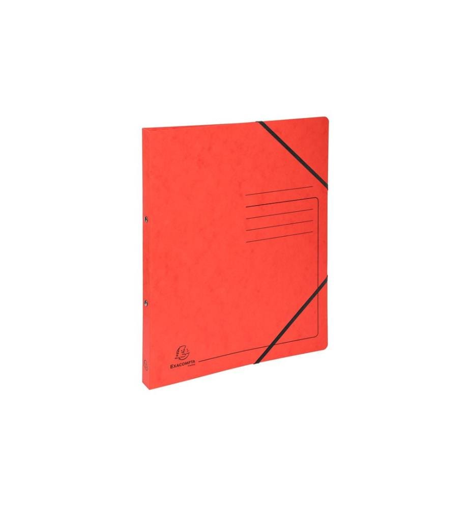 Exacompta Classeur à Anneaux Top Color A4 2 cm, Rouge