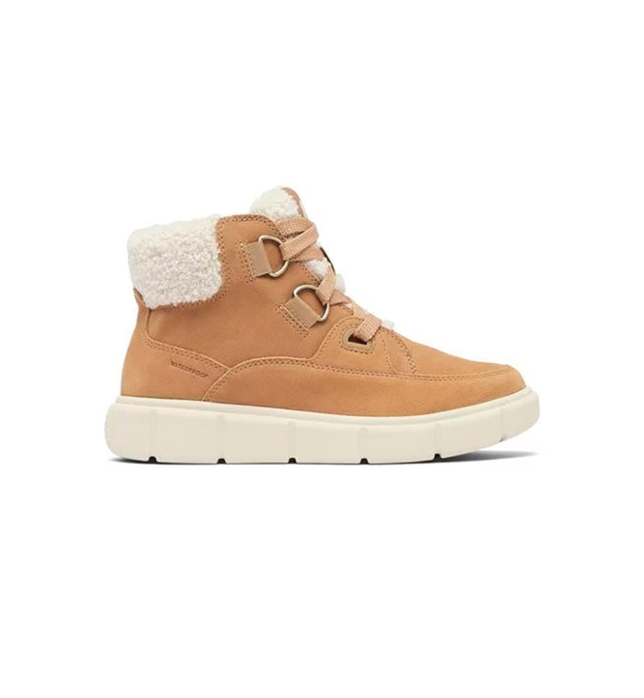 Bottes à Lacets Imperméable SOREL EXPLORER III NW LACE - Tawny Buff & Sea Salt