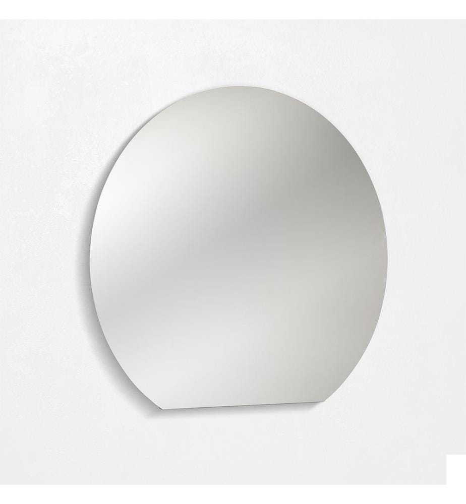 Miroir avec Led en demi-cercle - Transparent