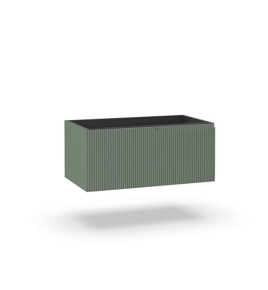 Base murale 1 tiroir Zip - Vert