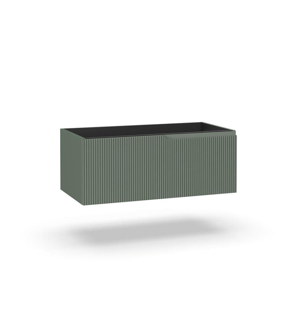 Base murale 1 tiroir Zip - Vert