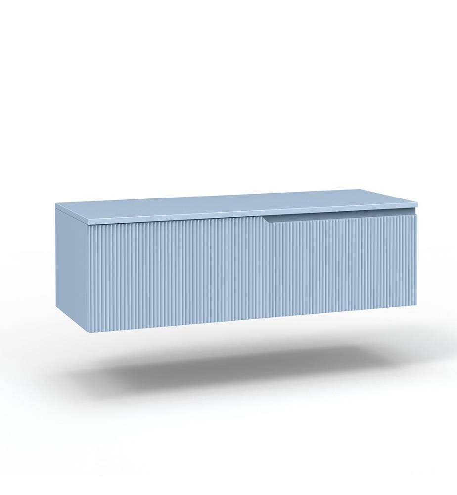 Base murale avec dessus 1 tiroir Zip Tiffany - Light Blue