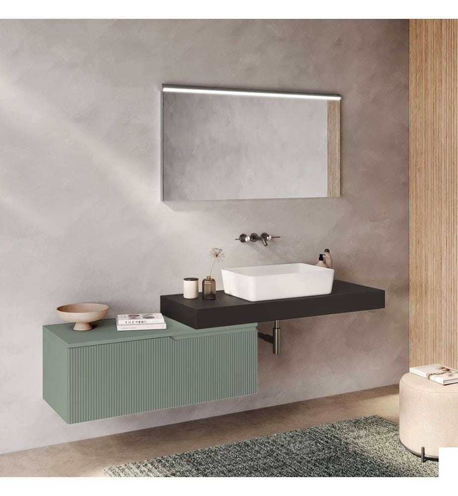 Vanité de salle de bain 4 pièces Zip - Multicolor