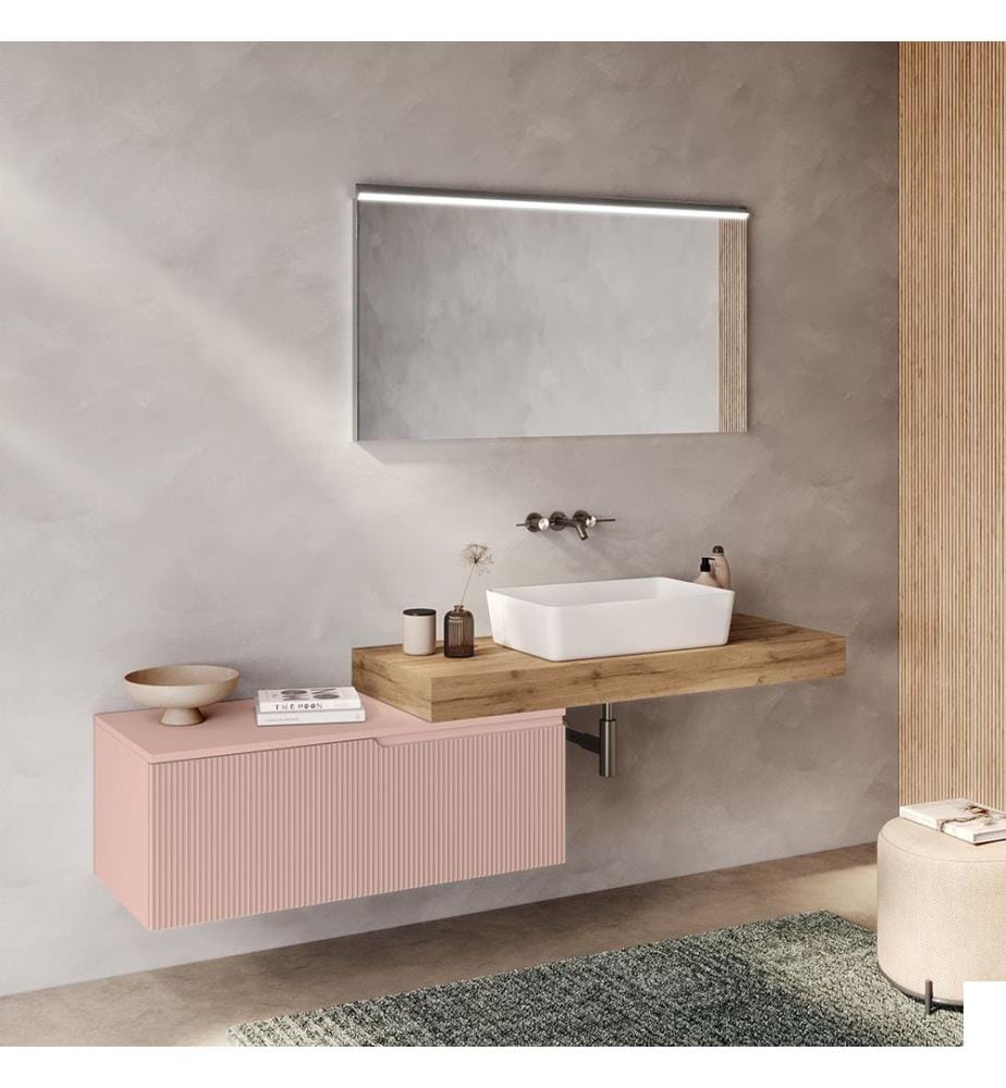 Vanité de salle de bain 4 pièces Zip - Multicolor