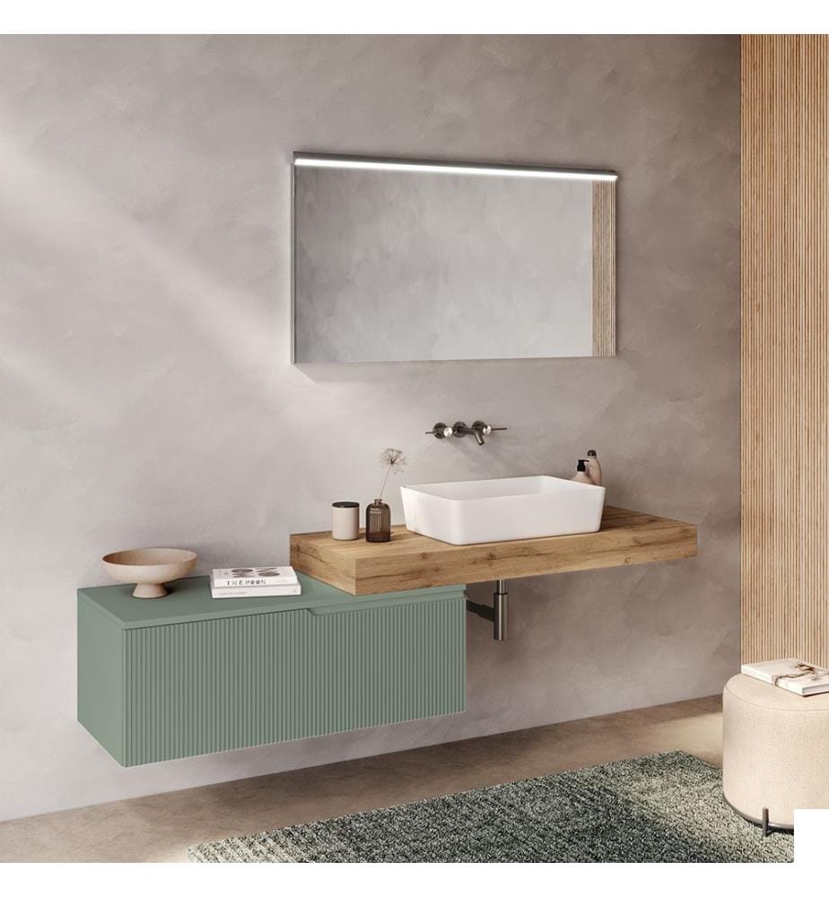 Vanité de salle de bain 4 pièces Zip - Multicolor