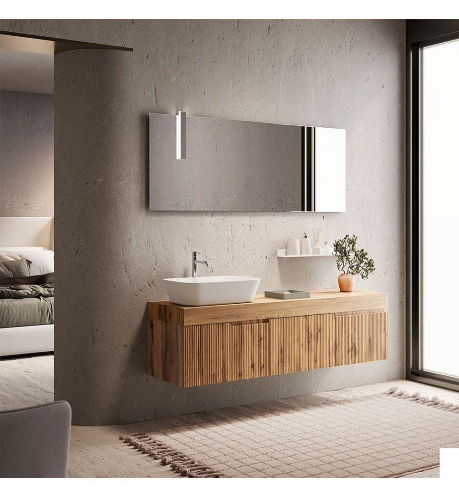 Vanité de salle de bain 7 pièces Zip - Multicolor