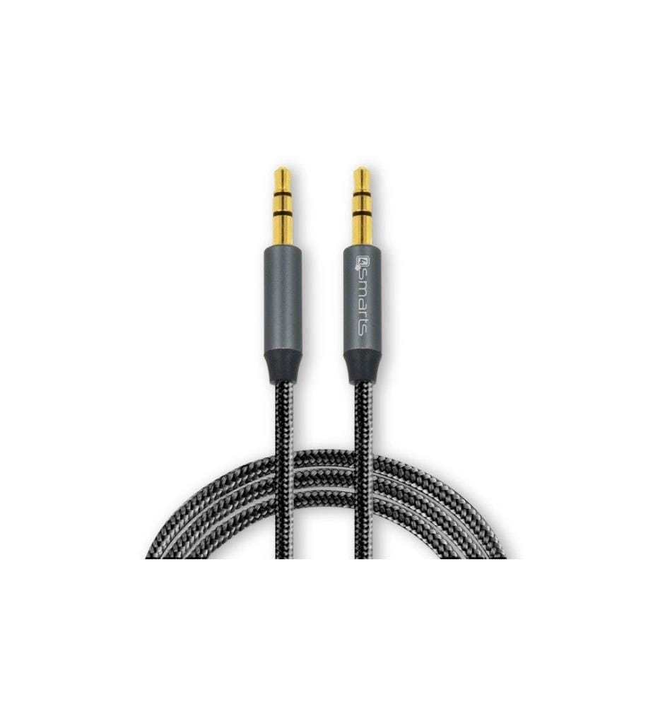 4SMARTS - Câble audio de 3,5 mm 1m, noir