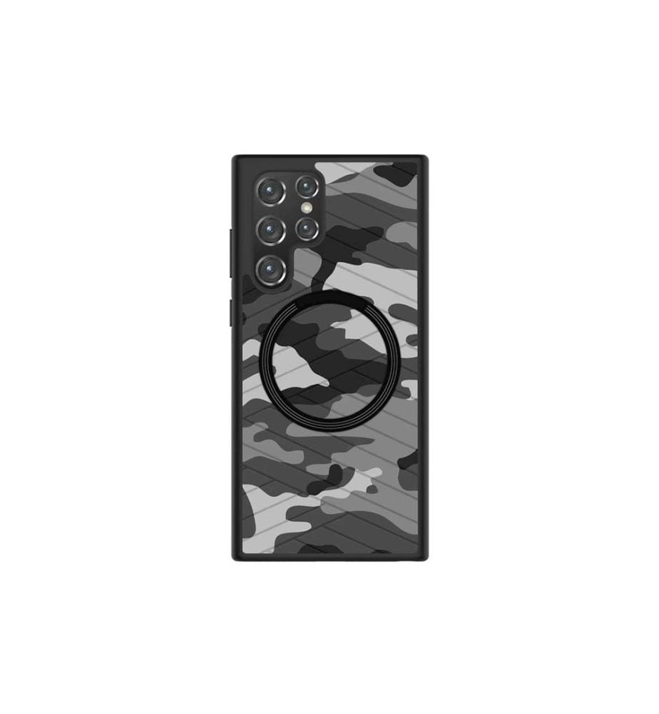 4SMARTS - Coque arrière Jungle avec UltiMag Galaxy S22 5G