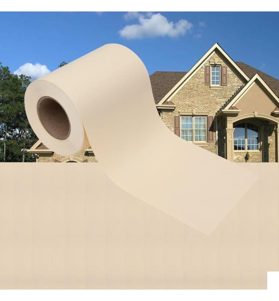 Écran d'intimité de jardin PVC 35x0,19 m Crème