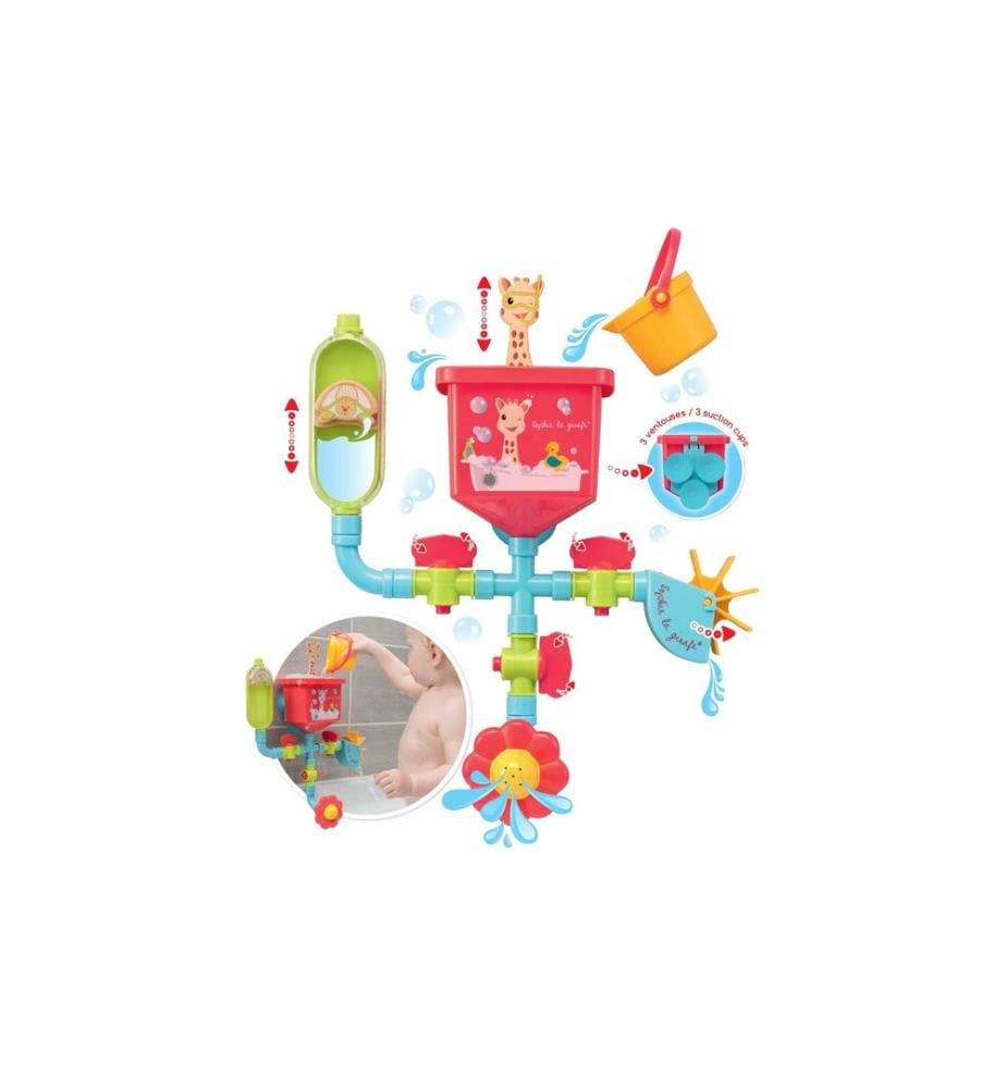 SOPHIE LA GIRAFE - Jouet pour le bain Tubes