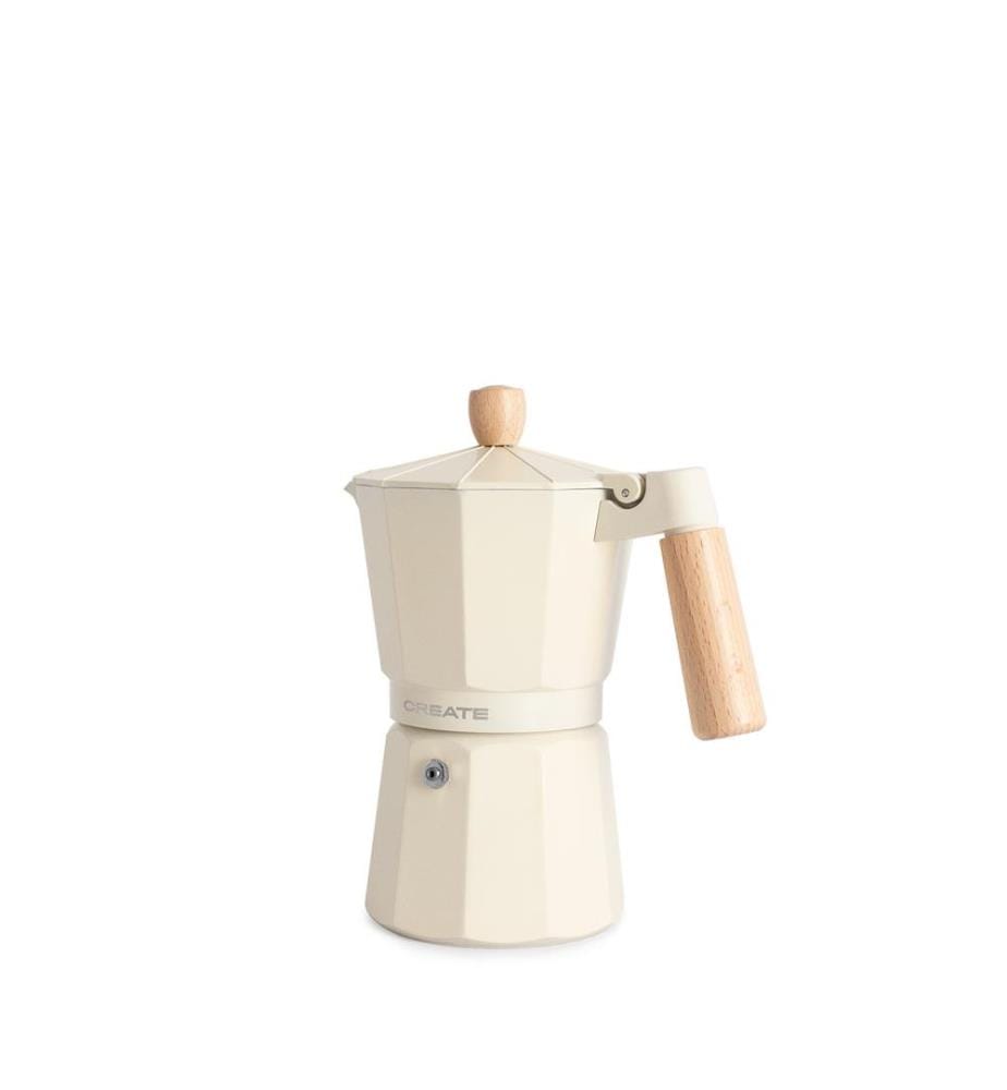 Cafetière Thera Moka Retro - Crème